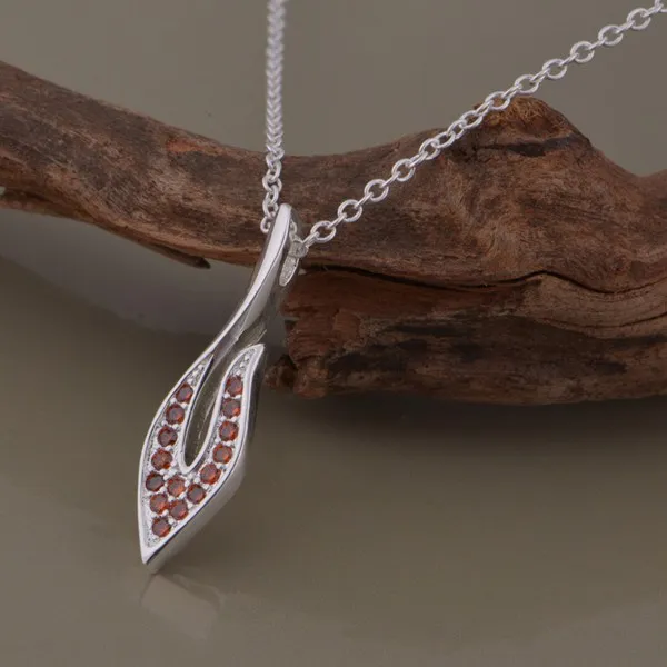 

wholesale High quality silver Fashion jewelry chains necklace pendant WN-1242