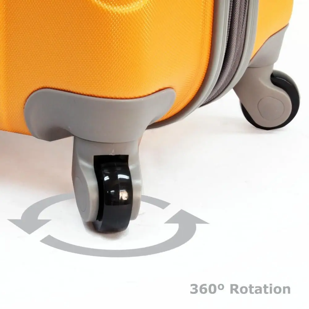 PC / ABS Hardside Luggage Replacement Luggage Wheelsin Bag Parts