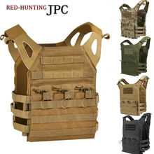 Тактический страйкбол Открытый Molle дышащий JPG Жилет Игры Защитный Жилет Модульный нагрудный набор жилет