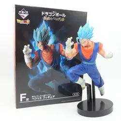 Dragon Ball Z DBZ Синий Супер Бог войны Vegetto фигурку игрушки куклы Brinqudos Figurals коллекция DBS модель подарок