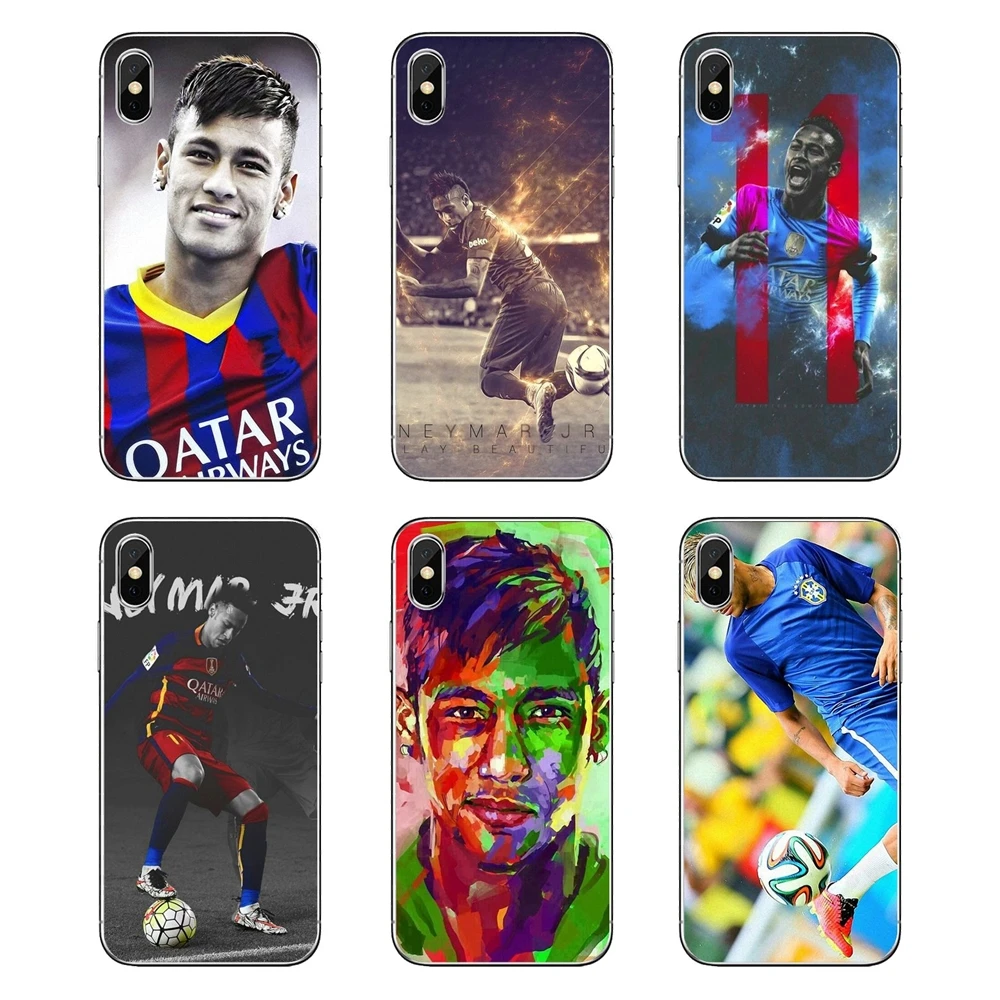 

For Huawei Honor 8 8C 8X 9 10 7A 7C Mate 10 20 Lite Pro P Smart Plus Phone Shell Covers Football Brazil Barcelona Star neymar jr