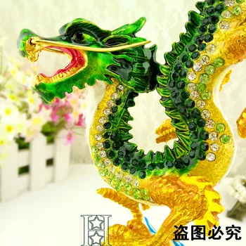 

European painting crafts, metal crafts Dragon, table decorations Home Furnishing gifts (A387)
