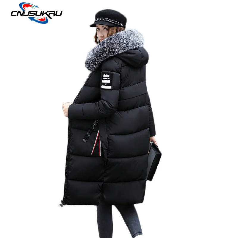 2017 new Thick cotton coats women winter fashion h...