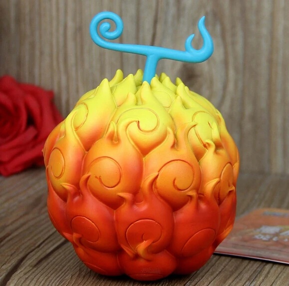 One Piece Devil Fruit Figure Flame-Flame Fruit Ace Mera Mera No Mi 12Cm New