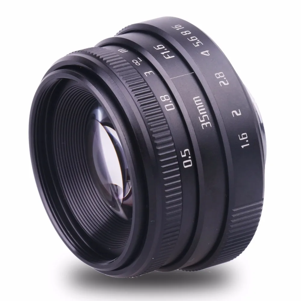 Объектив для камеры видеонаблюдения FUJIAN 35 мм f1.6 C объектив II N1 Fujifilm FX NEX Micro 4/3 EOS M