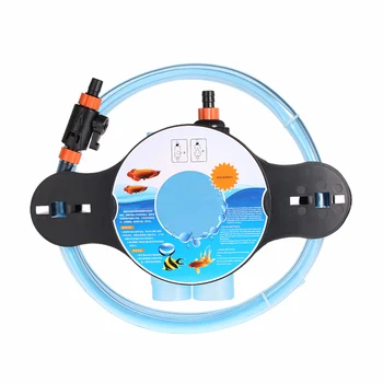 

8/9FT Aquarium Fish Tank Cleaner Washer Siphon Water Change Clean and Fill Maintenance System Fish Aquarium Tank Cleaning Tools
