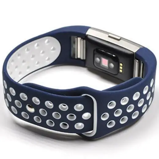 KINGBEIKE Sport Silicone watchband For Fitbit Charge 2 Bracelet Smart Wristbands Watches Band Fitbit Accessories Strap