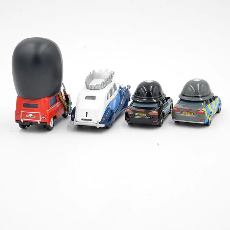 Disney Pixar Cars The Queen британский полицейский литой металл модель автомобиля из сплава