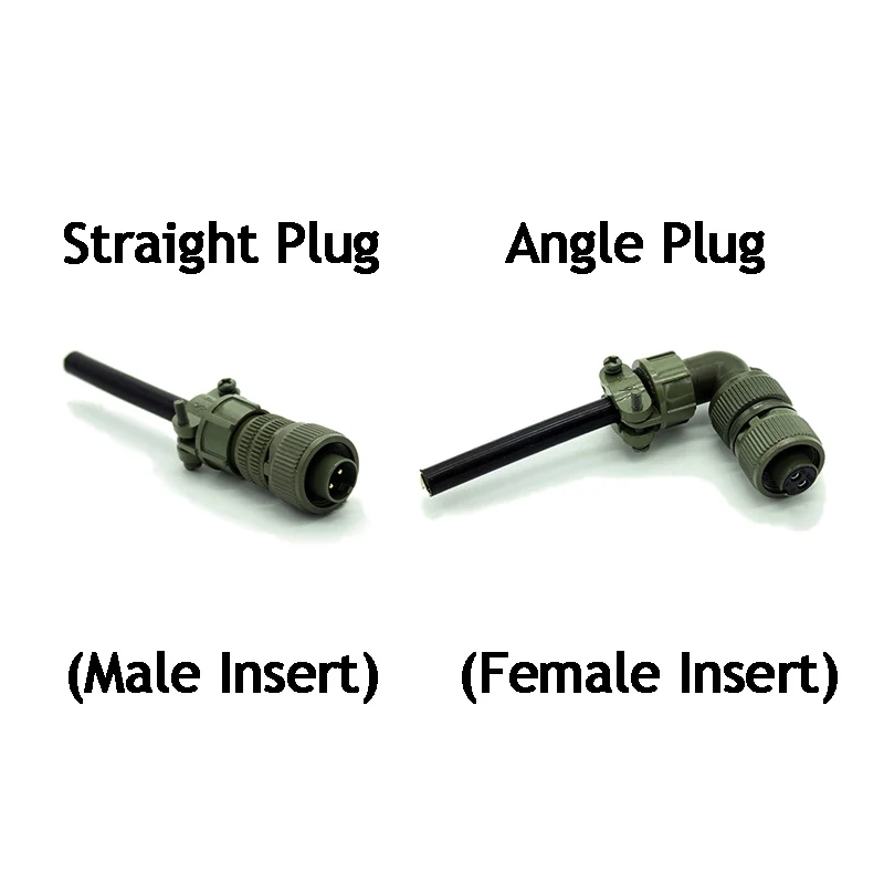 10SL военного стандарта США Разъемы 2-контактный MIL-STD Разъем 3-контактный разъем для 5015 3100 3102 3106 3108 10SL-3 10SL-4