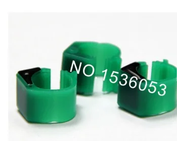 

250pcs/lot Electronic RFID Pigeon Bird Ring Tag Identifies pigeon, chicken For Tracking With 125KHz ID 4100 Chip