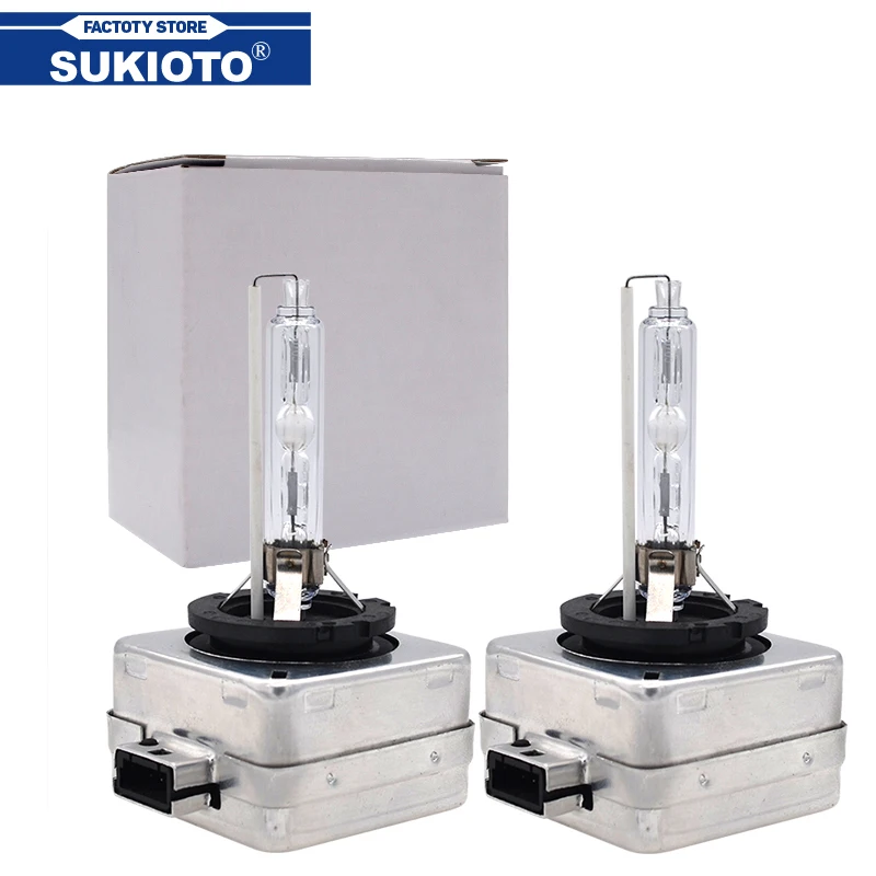 SUKIOTO Прямая с фабрики Высокое качество D1S hid лампы D2S D3S D4S оригинальная ксеноновая лампа замена натуральная дизайн соответствие D1S ксеноновая лампа