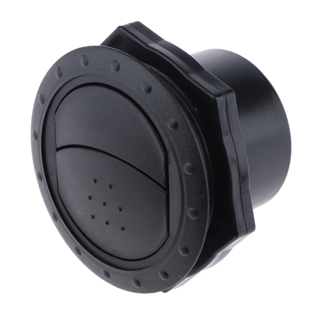 1 Pcs 70x45mm RV Motorhome Roof Vent Exhaust Air Flow Vent  Interior Black Durable ABS Plastic Air Vent Outlet Accessory