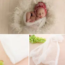 Оригинальный Для новорожденных детские мягкие вязаные мохер Обёрточная бумага ткань фотографии наряд для фотосессий лучше, чем
