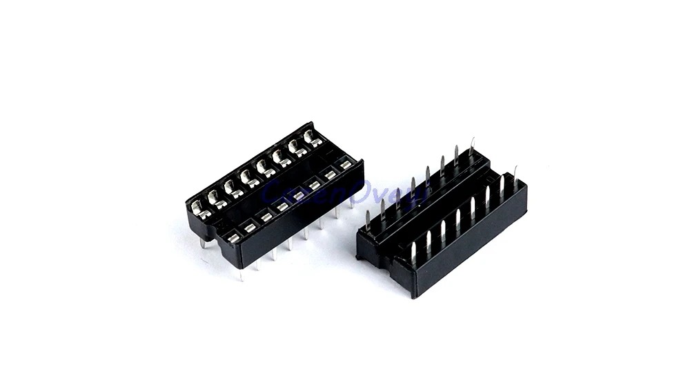 10Pcs Each 8 14 16 18 20 Pin Dip Socket Adaptor Solder Type Socket ic
