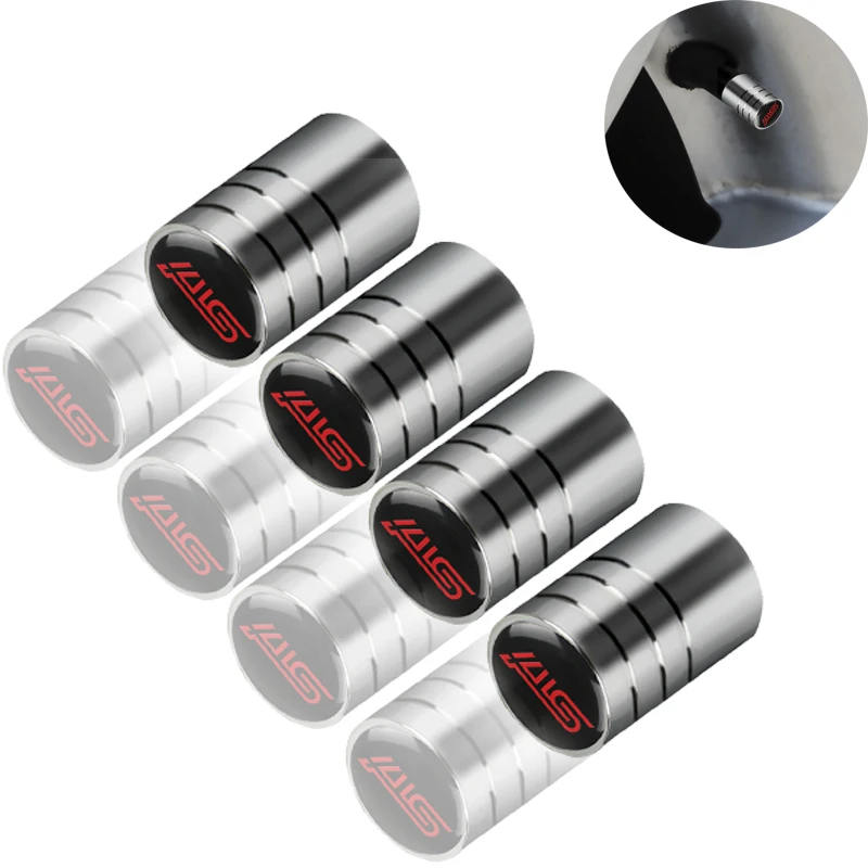 

4pcs Fashion STI Emblem Car Tire Valve Caps For Subaru STI Legacy Forester Outback Rally WRX WRC Impreza Car Styling