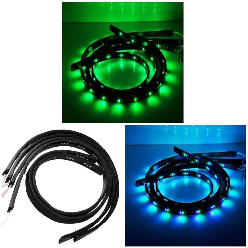 Buy Car Styling 7 Color LED Strip Set Under Car Tube