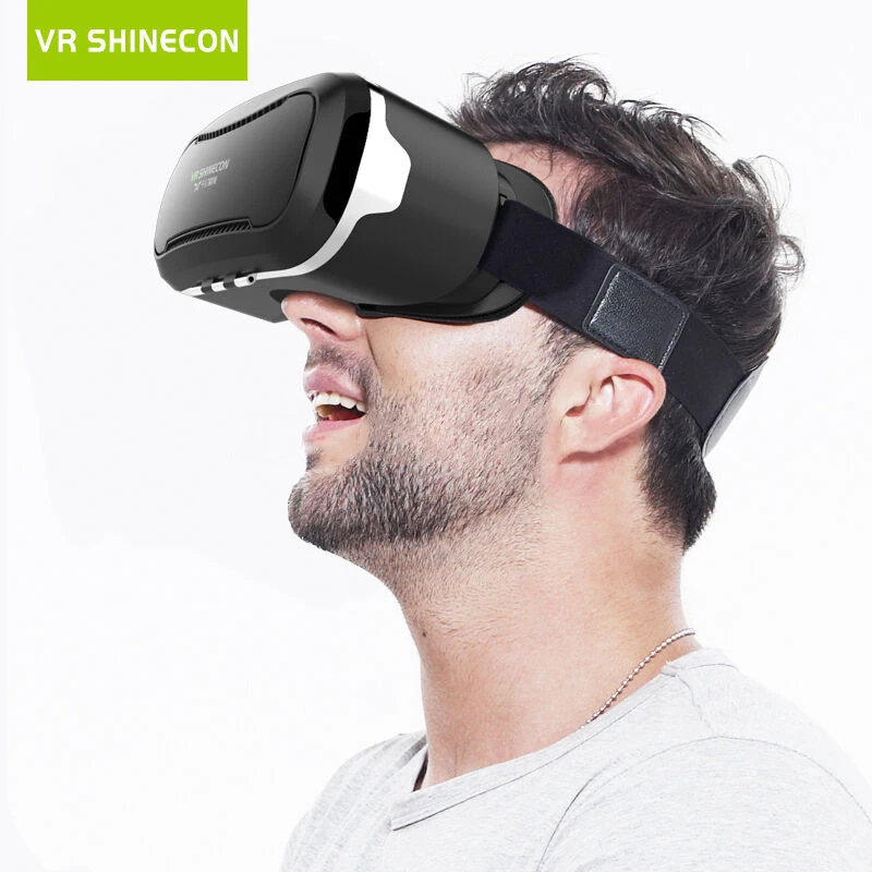 VR Очки виртуальной реальности коробка анти Bluelight 3D видео кино очки Len Виртуальная