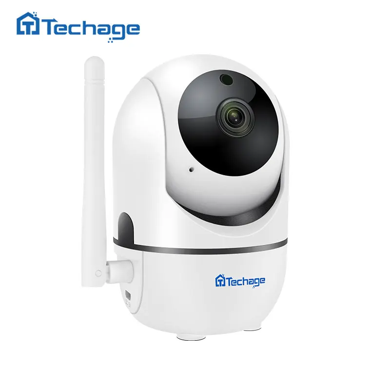 Techage 1080P P2P облачная Беспроводная ip-камера с автоматическим отслеживанием движения, видео, безопасность, видеонаблюдение, CCTV, Мини WiFi камера, детский монитор