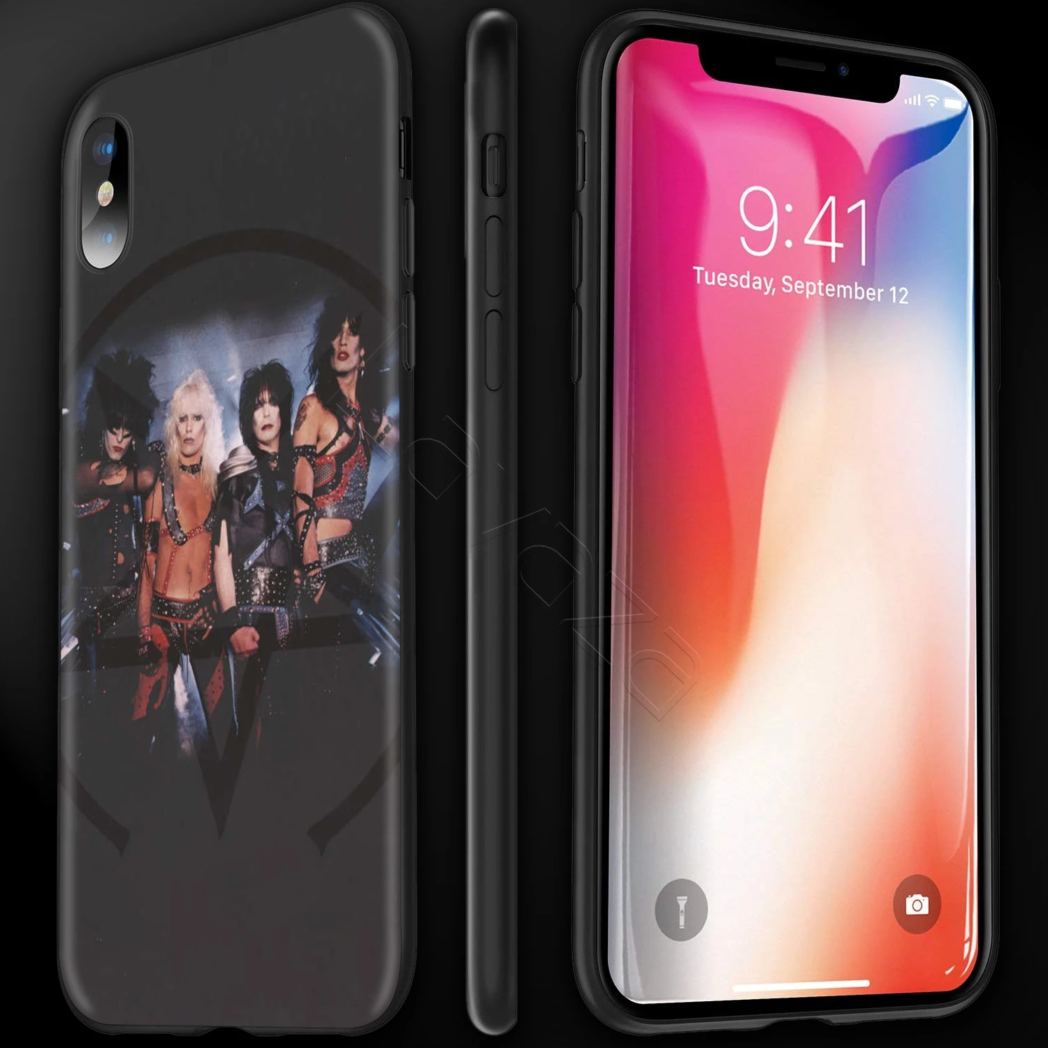 Lavaza с надписью Mötley Crüe чехол для iPhone 11 Pro XS Max XR X, 8, 7, 6, 6 S, Plus, 5, 5S se