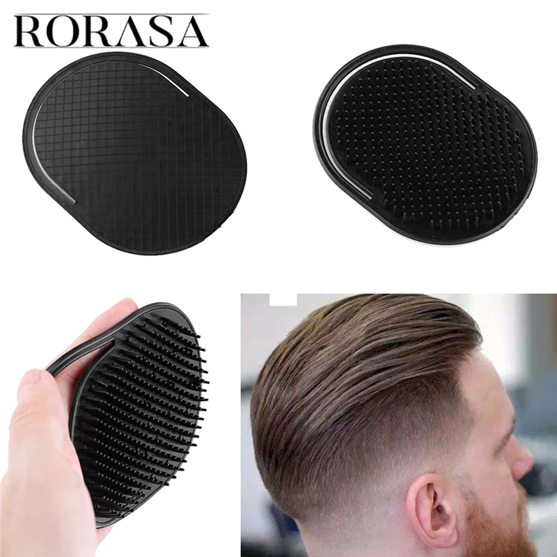 Portable Pocket Hair Comb Set Of Fingers Small Round Hair Brush Shampoo Brush Scalp Massage Black Comb Fashion Styling Tool Man Combs Aliexpress
