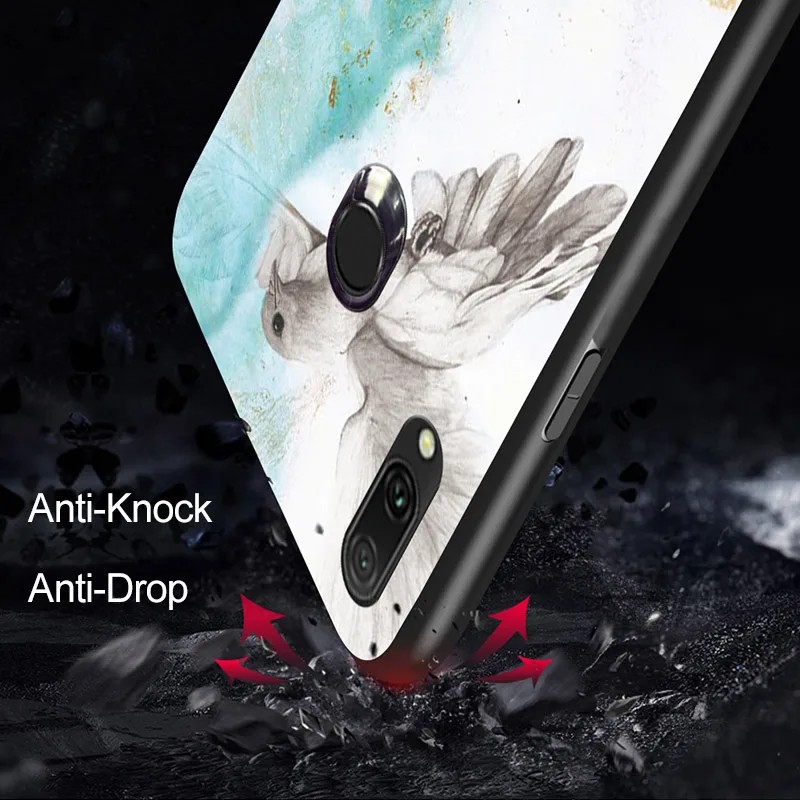 Чехол из закаленного стекла с мраморным узором для Asus Zenfone Max Pro (M1) ZB601KL ZB602KL