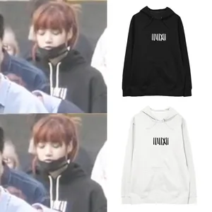 K-pop BlackPink combination peripheral LISA stage Black Pink loose students in autumn and winter women with hats kpop Hoodies K-pop BlackPink combination peripheral LISA stage Black Pink loose students in autumn and winter women with hats kpop Hoodies