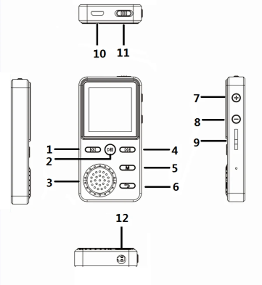 mp3player juice Hot Sale MP3 FM Radio Multifunction X6 Pro HIFI APT-X Digital MP3 Player Stereo Bass 4G 8GB Sport Music TF Card Clock HD Screen mp3 music player