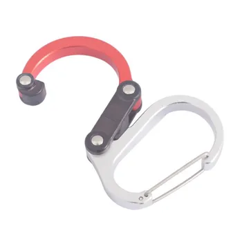 

New Climbing Carabiner Screw Lock Aluminum Alloy D-ring Rock Hanging Hook Buckle Keychain Camping Hiking Rock Rescue