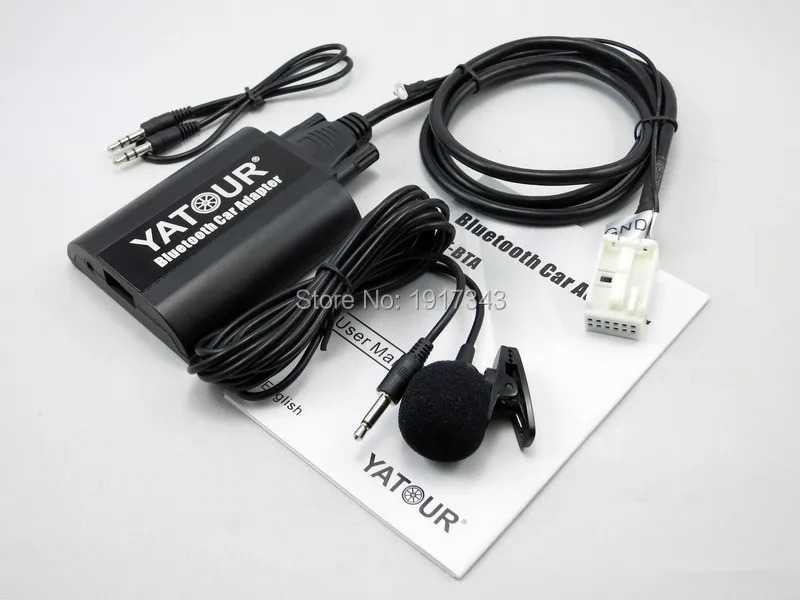 Yatour Bluetooth автомобильный адаптер цифровой музыкальный CD Changer CDC 12PIN разъем для Volkswagen VW Tiguan Rabbit Touran Touareg радиоприемники