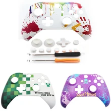 Для Xbox One slim One S/Xbox one X контроллер следующего поколения Чехол для игры передний верх чехол Корпус Лицевая панель