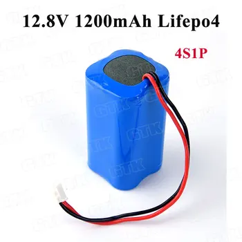 

1pc 12.8v 12v 1200mah lithium battery pack 18650 cells 1.2ah with BMS for 12.8v sweeping machine LED light vacuum cleaner