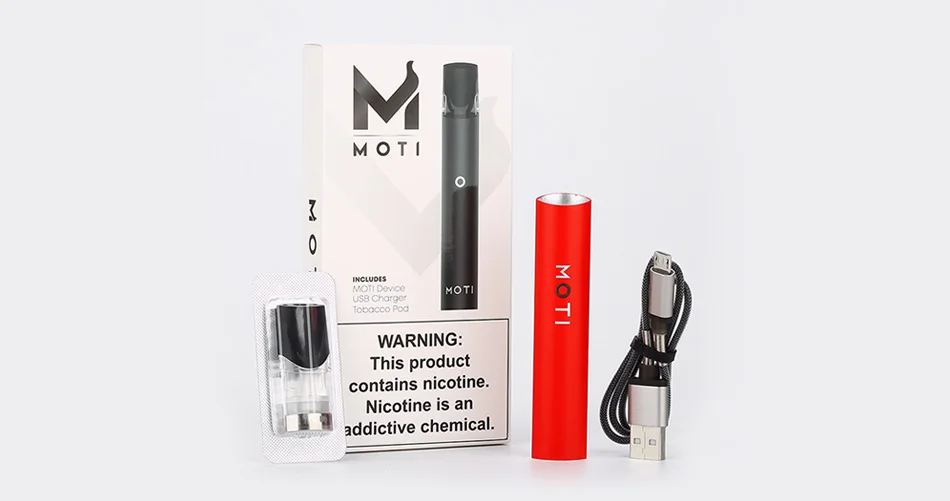 MOTI Refillable Pod Starter Kit 500mAh