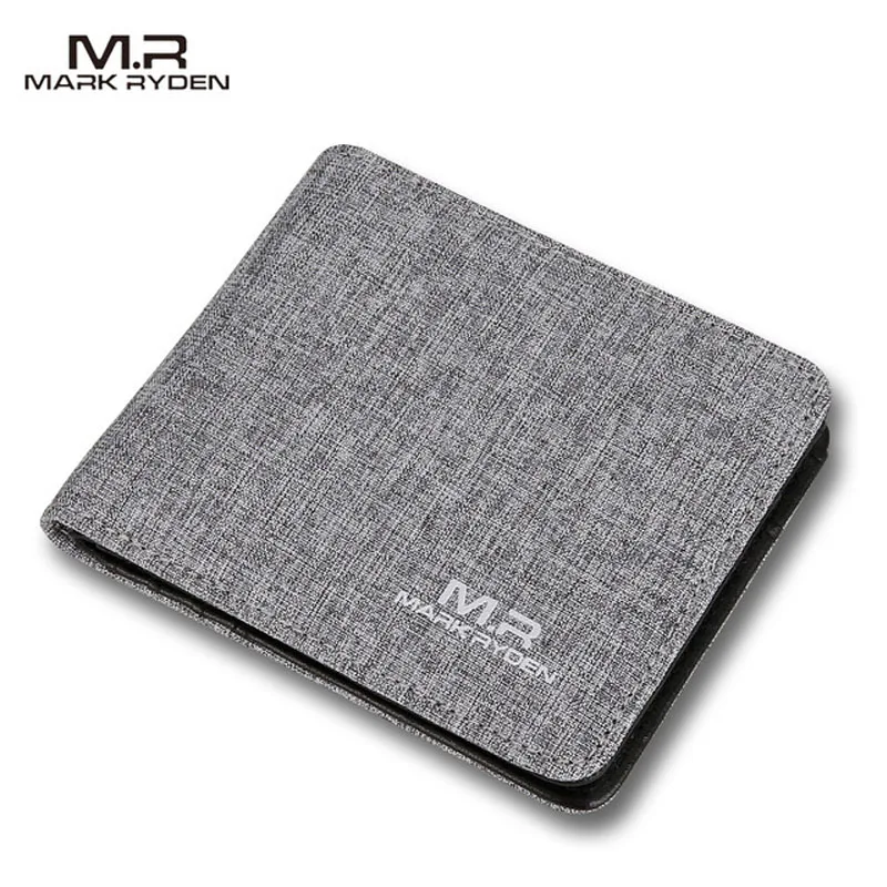 

Mark Ryden 2019 Men Short Wallet Male Wallet Fashion Casual Style Wallet Card Holder Multi Pockets Purse For Men