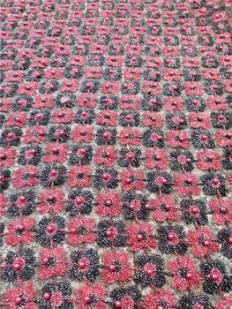 

new designLuxury African Lace Bridal Net Lace High Quality lbz -89096 Nigerian French beaded Lace Fabric
