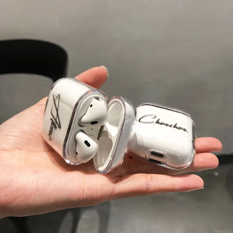 Заказное Имя/логотип/фото Жесткий пластиковый Чехол для Air Pods чехол для Bluetooth беспроводные наушники защитный аксессуар Чехол DIY