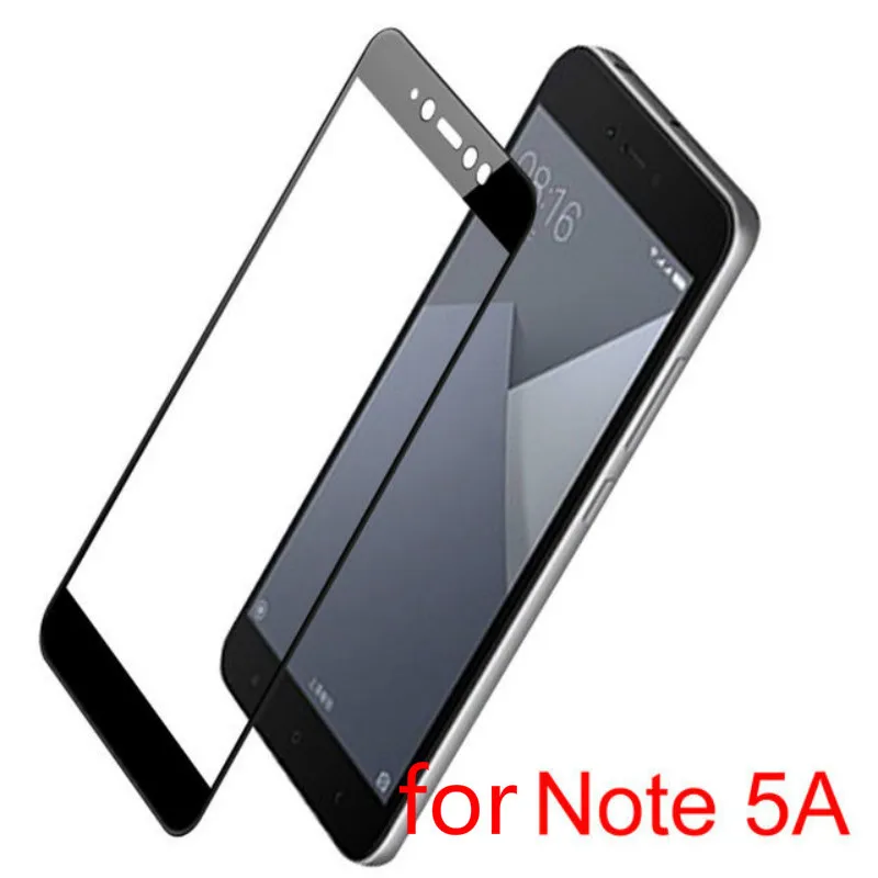 

Full Cover Tempered Glass For Xiaomi Redmi Note 5A 32 64GB Screen Protector Glass for Redmi Note 5A Pro Prime Protective Film