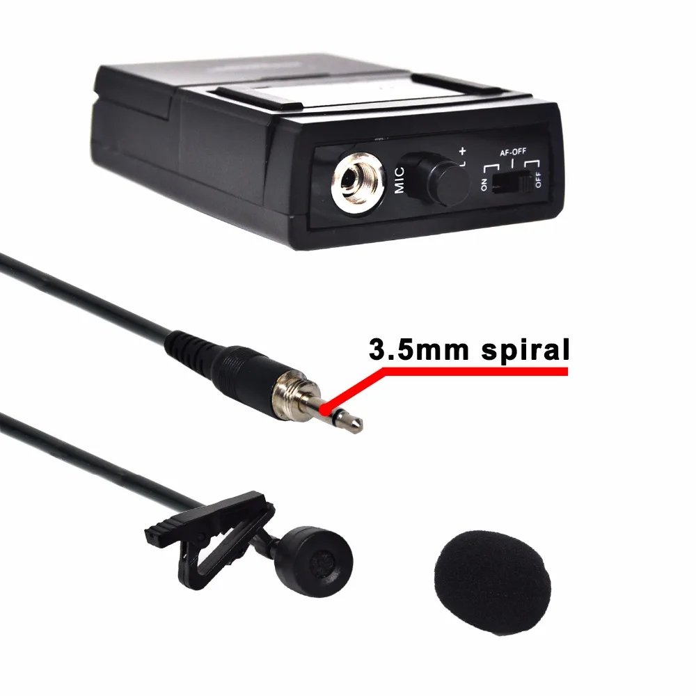 KV-22H2 VHF 2 Bodypack Wireless Microphone Family