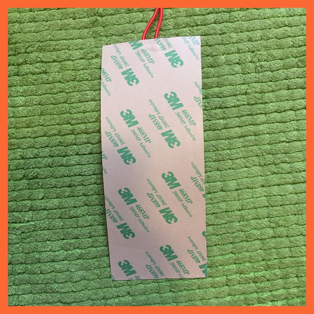 

7x28mm 12V 28W electrothermal film heating polyimide membrane PI electrothermal film heating oil pan heating film heating plate