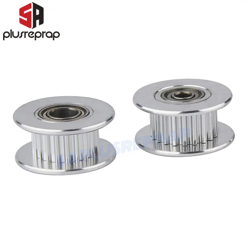 GT2 Idler Timing Pulley 16-tooth 20-Teeth with 3mm or 5mm Bore with Bearings for 3D Printer Parts Timing Belt 6mm 10mm image 5