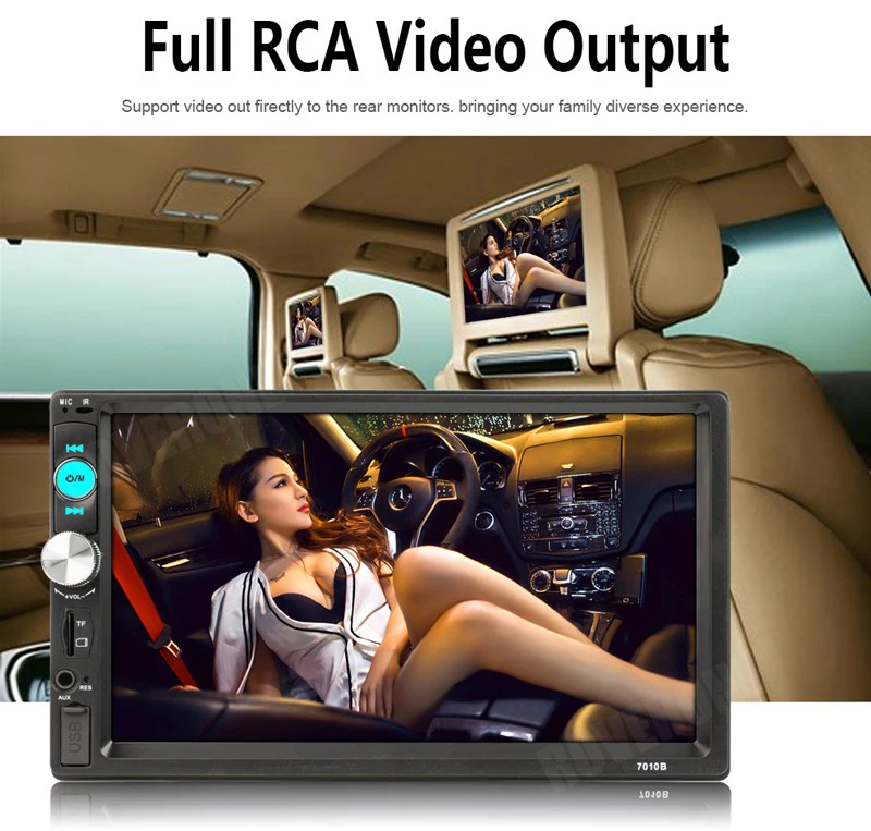 

RoverOne 2 Din Universal Touch Screen 7'' Car Multimedia Player MP5 MP3 Car Stereo Car Radio MP5 Bluetooth FM USB AUX ( NO DVD )
