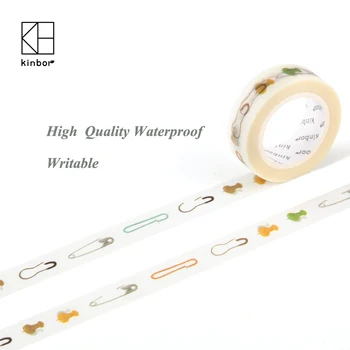 

2rolls Kawaii Clips Series Paper Washi Tape DIY Cute Decoration Scrapbooking Planner Masking Tapes Stationery Adhesive Label