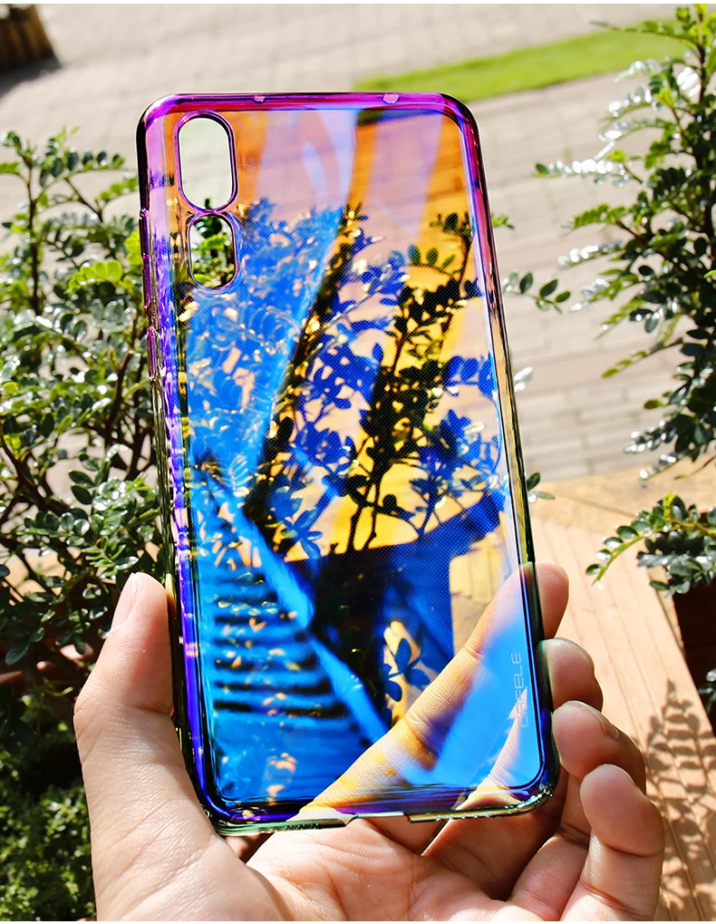 Cafele Роскошный чехол для huawei P20 Pro фотохромный жесткий пластиковый чехол для huawei P20 Lite анти чехол от царапин для huawei P20