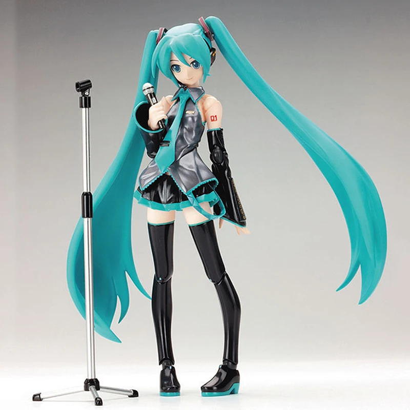 

15CM Japan Anime Hatsune Miku Figure PVC Action Figure Collectible Brinquedos Kids Toys Juguetes Adult Model  Decoration TY0072