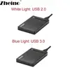 Zheino 2.5 pouce USB 3.0 HDD/SSD Boîtier Externe Box Case Type UN-Micro B Pour 7mm 9.5mm Sata Disque Dur Outil Livraison ► Photo 2/6
