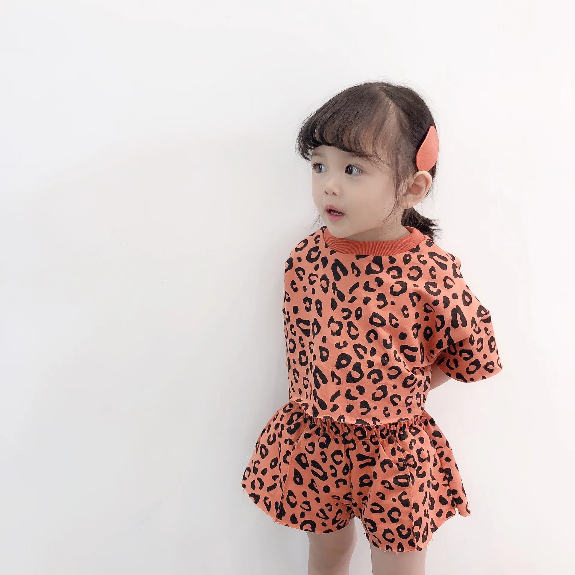 

2019 summer baby girl clothes set kids clothes girls clothing sets short sleeve tshirt +shorts children tracksuit girl outfits