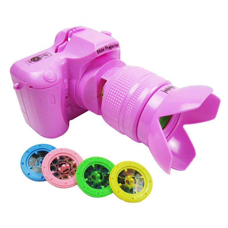Child SLR Camera Toys Kid Creative Toys Electric Projection Camera