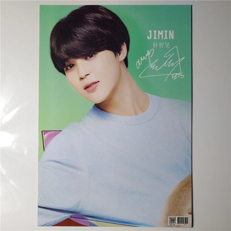 8*(42x29 см) Bangtan мальчиков парк Ji Min Jimin настенные плакаты Наклейки подарок Bangtan мальчиков