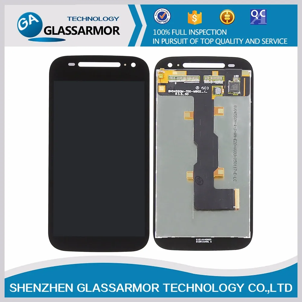 white-Black-LCD-display-touch-screen-digitizer-full-assembly-Repair-parts-for-Motorola-MOTO-E2-XT1505
