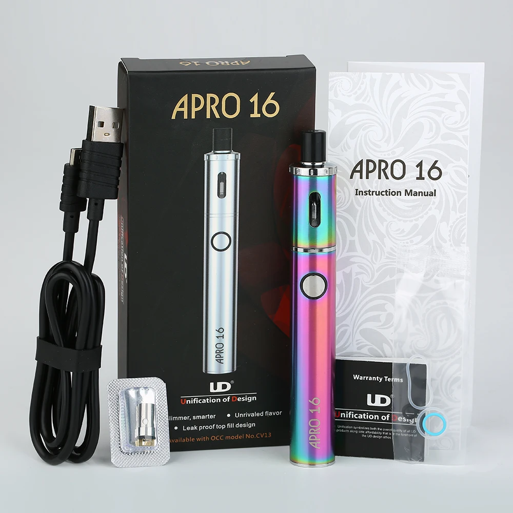 Оригинальный стартовый комплект UD Apro 16 со встроенным аккумулятором 800 мА/ч и