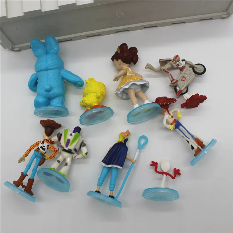 9 шт./компл. фильм Pixar Toy Story 4 shepherdess девушка древесный Базз Лайтер Jessie Rex аниме экшн